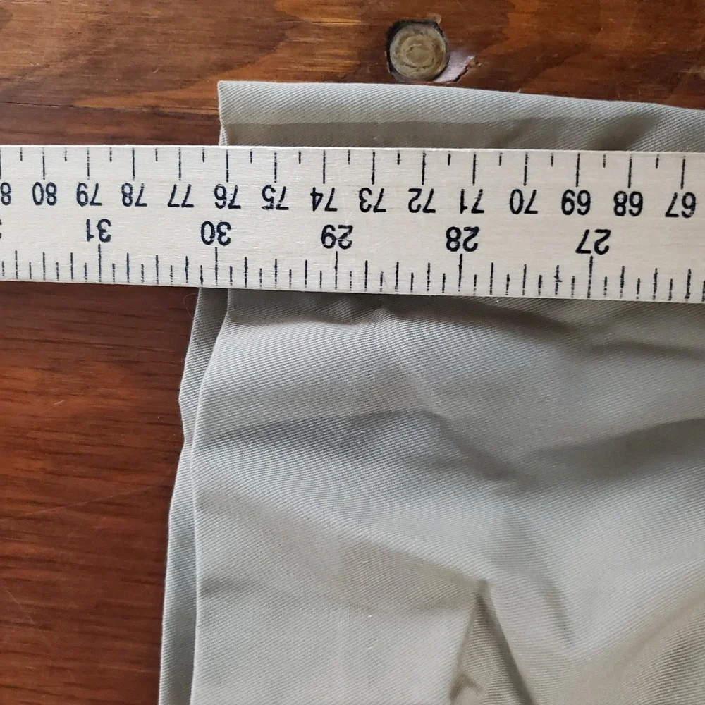 Banana Republic Dress Pants Mens Sz 35 35x30 Non-Iron Tailored Slim Fit Classic